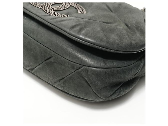 Borsa a Spalla Chanel Coco Mark Black Nero - vista 6