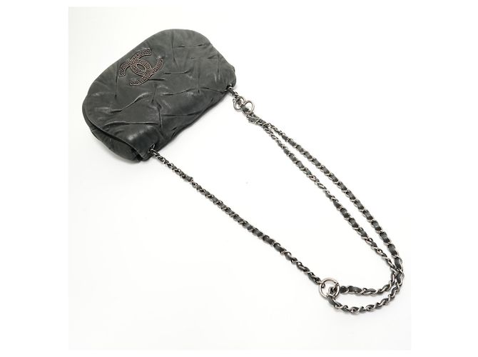 Borsa a Spalla Chanel Coco Mark Black Nero - vista 8