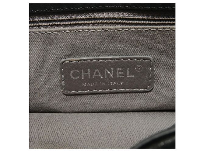 Borsa a Spalla Chanel Coco Mark Black Nero - vista 9