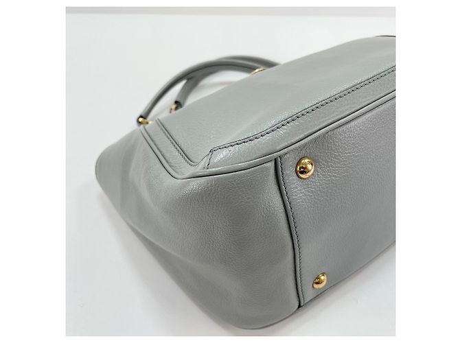 Borsa Salvatore Ferragamo Gancini Marrone - vista 7