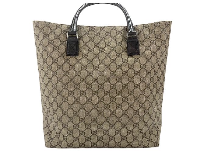 Borsa tote Gucci marrone - vista 3