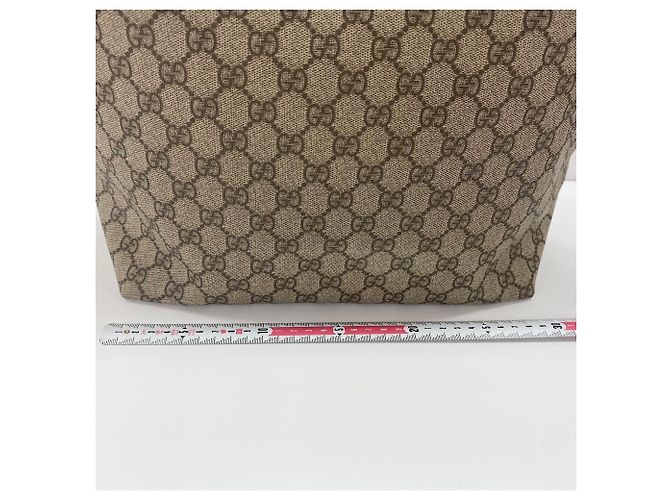 Borsa tote Gucci marrone - vista 4