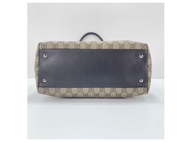 Borsa tote Gucci marrone - vista 7