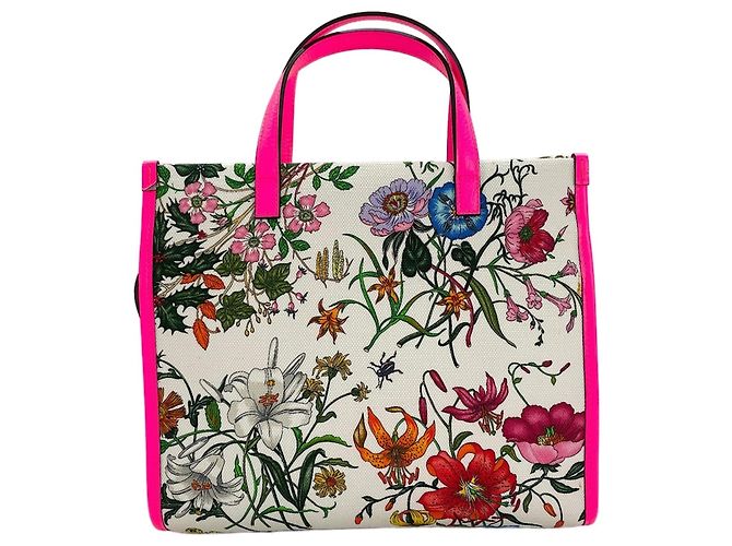 Borsa a 2 modi Gucci Flora - vista 2