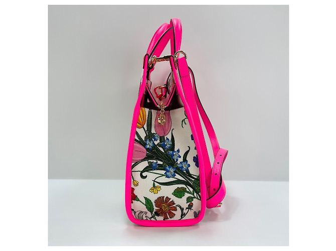 Borsa a 2 modi Gucci Flora - vista 6