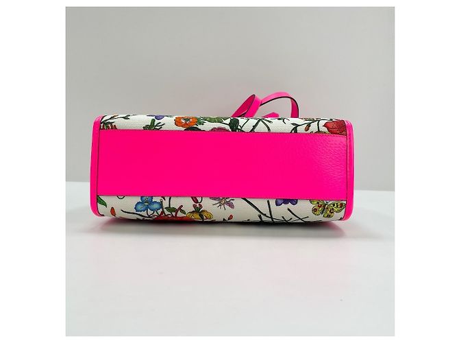 Borsa a 2 modi Gucci Flora - vista 7