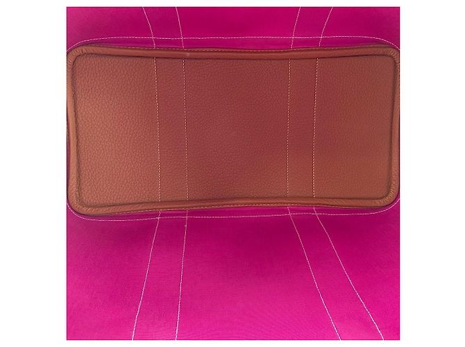 Hermès Borsa Tote Hermes Garden Party MM - Brown Marrone - vista 11