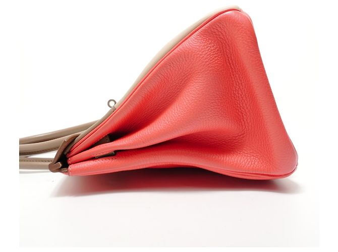 Hermès Borsa Hermes Birkin 30 Casaque in Rosa - vista 3