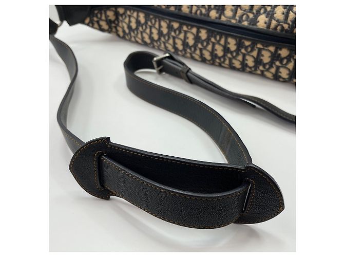 Borsa a Spalla Christian Dior Trotter Beige - vista 10