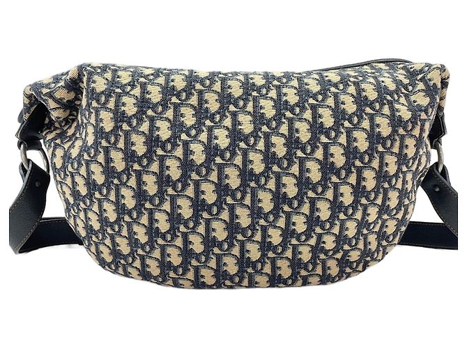 Borsa a Spalla Christian Dior Trotter Beige - vista 2