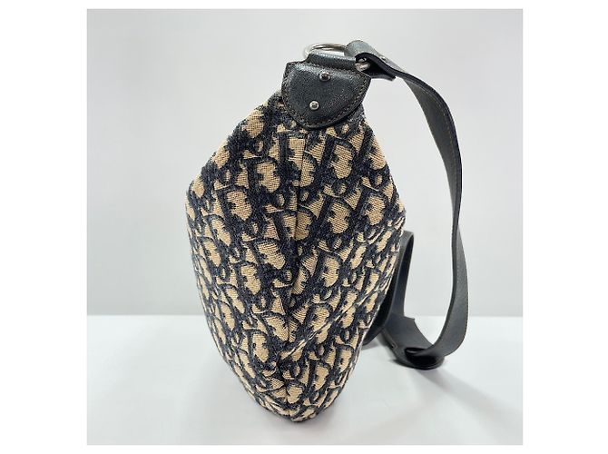 Borsa a Spalla Christian Dior Trotter Beige - vista 5