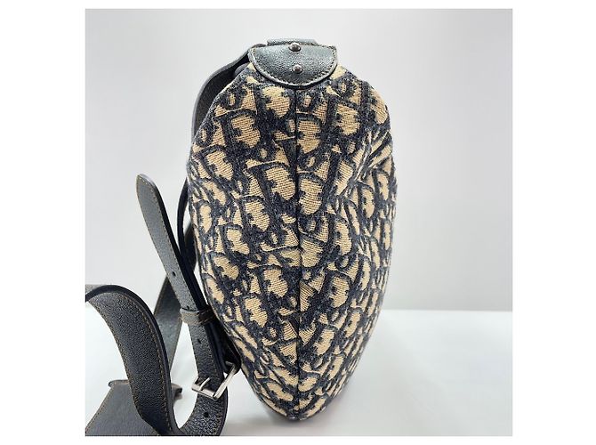 Borsa a Spalla Christian Dior Trotter Beige - vista 6
