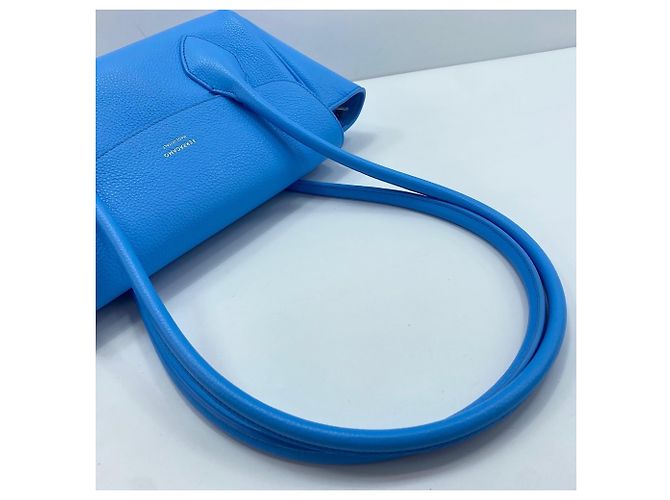 Borsa Salvatore Ferragamo East West - Blu - vista 10