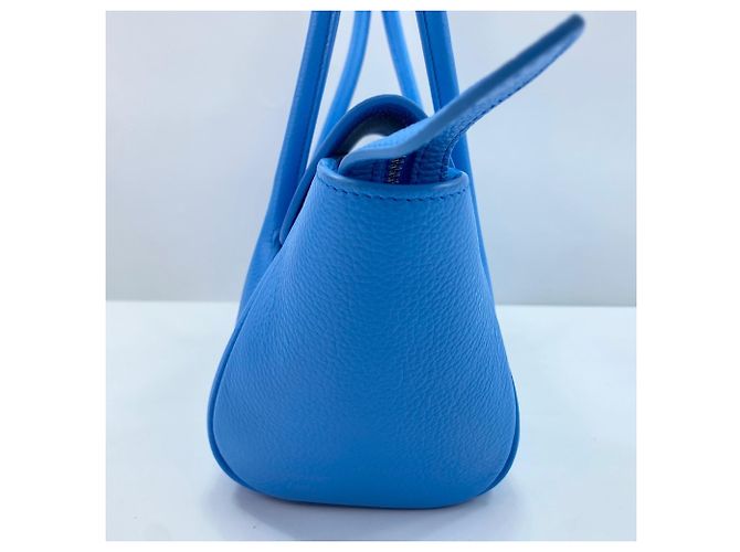 Borsa Salvatore Ferragamo East West - Blu - vista 5
