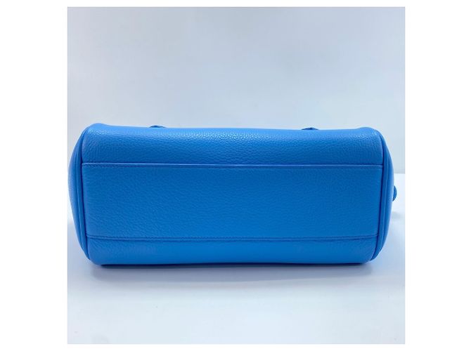 Borsa Salvatore Ferragamo East West - Blu - vista 7