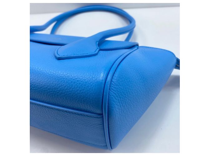 Borsa Salvatore Ferragamo East West - Blu - vista 8