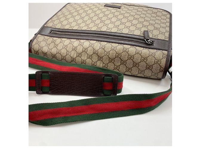 Borsa a tracolla Gucci marrone - vista 10