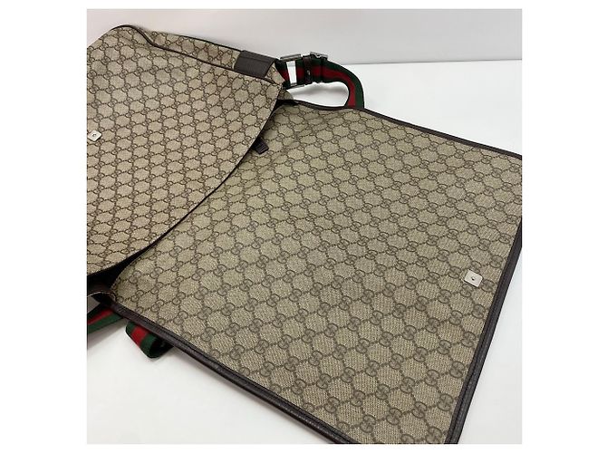 Borsa a tracolla Gucci marrone - vista 11