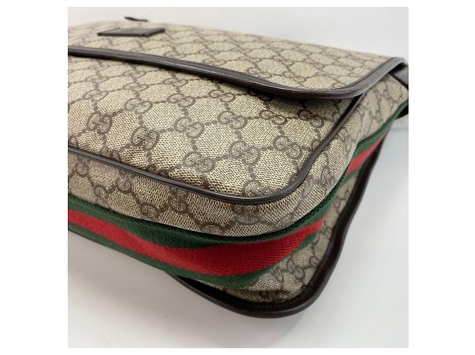 Borsa a tracolla Gucci marrone - vista 8