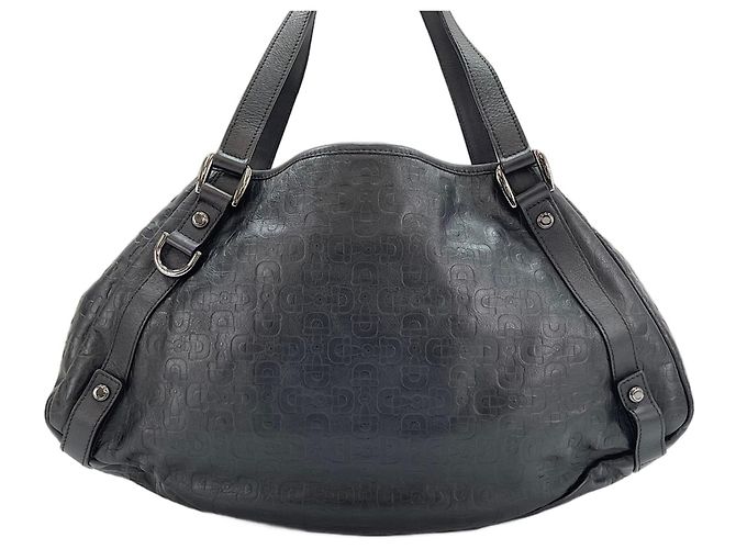 Gucci Abbey Horsebit Muster Tragetasche Schwarz - Ansicht 3