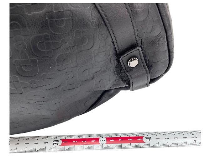 Gucci Abbey Horsebit Muster Tragetasche Schwarz - Ansicht 4