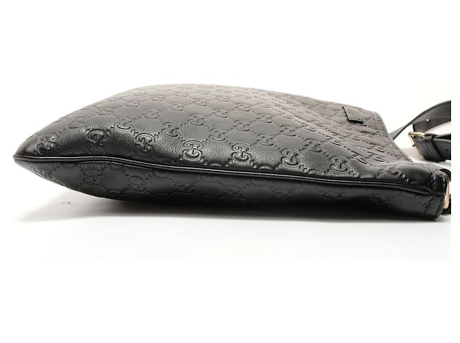 Borsa a tracolla in pelle Gucci GG Shima Nero - vista 4