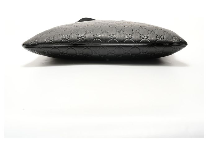 Borsa a tracolla in pelle Gucci GG Shima Nero - vista 7