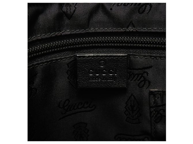 Borsa a tracolla in pelle Gucci GG Shima Nero - vista 9