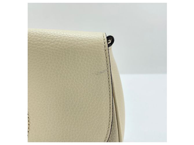Borsa a Spalla Gucci Soho Bianco - vista 14