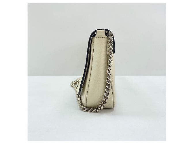 Borsa a Spalla Gucci Soho Bianco - vista 5
