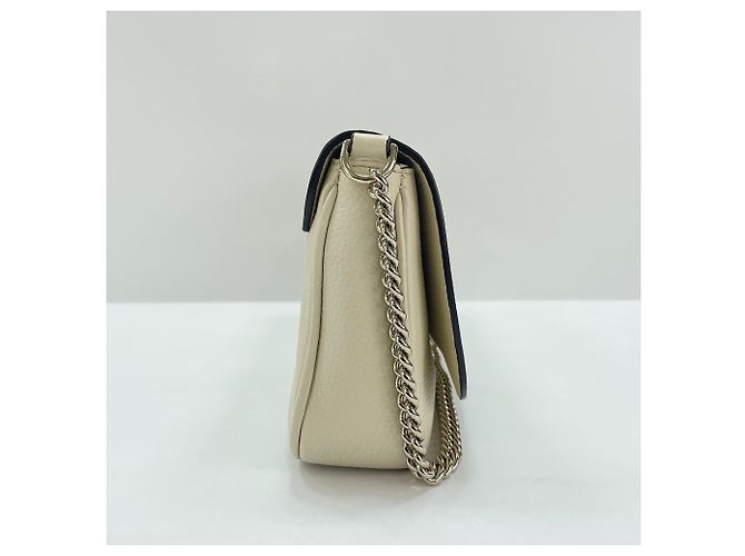 Borsa a Spalla Gucci Soho Bianco - vista 6