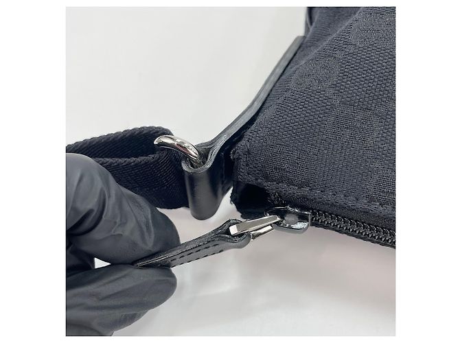 Borsa a tracolla nera Gucci Nero - vista 12