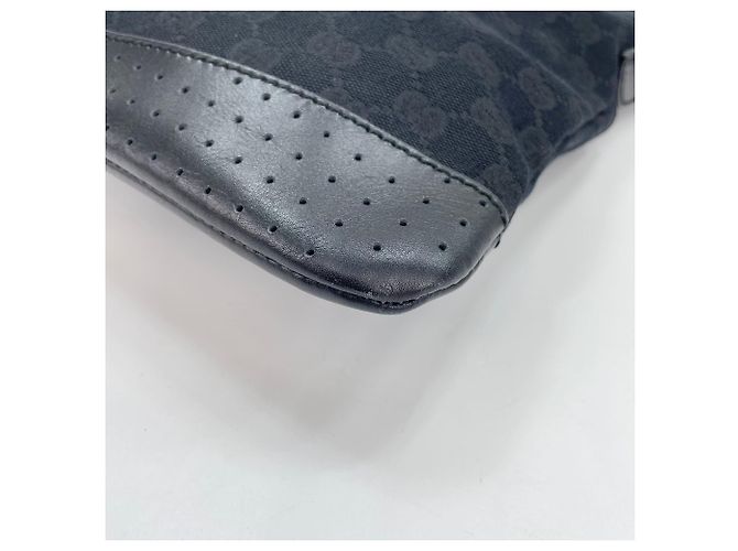 Borsa a tracolla nera Gucci Nero - vista 8