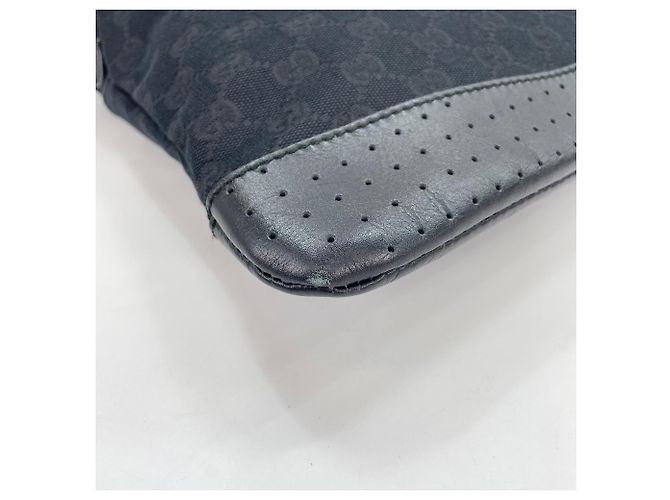 Borsa a tracolla nera Gucci Nero - vista 9