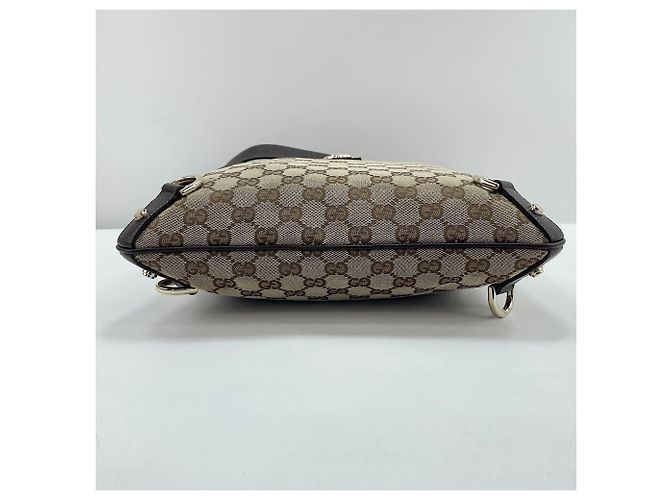 Borsa a tracolla Gucci beige - vista 7