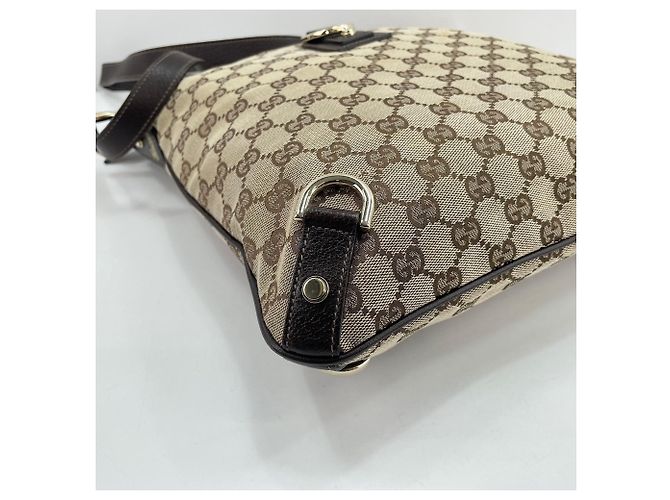 Borsa a tracolla Gucci beige - vista 8