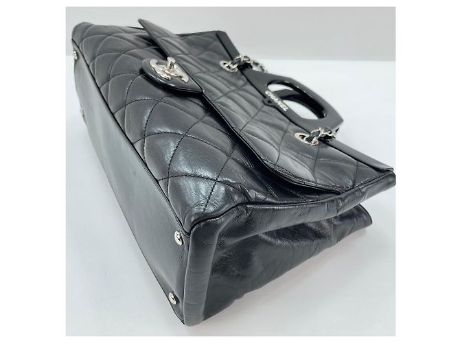 Borsa Tote Chanel CC Delivery in nero - vista 8
