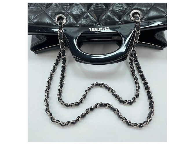 Borsa Tote Chanel CC Delivery in nero - vista 9
