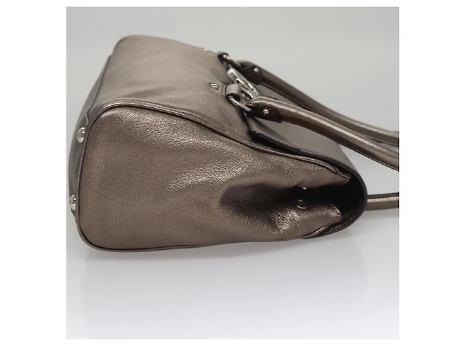 Salvatore Ferragamo Sofia Satchel Leder Medium Silber - Ansicht 3