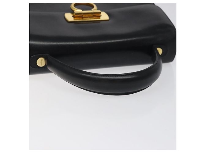 Salvatore Ferragamo Borsa a mano convertibile in pelle Nero - vista 7