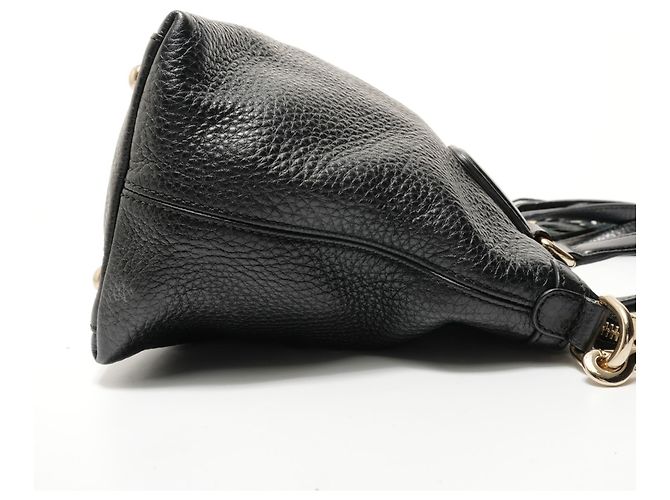 Borsa 2-way in pelle Gucci Soho Nero - vista 4