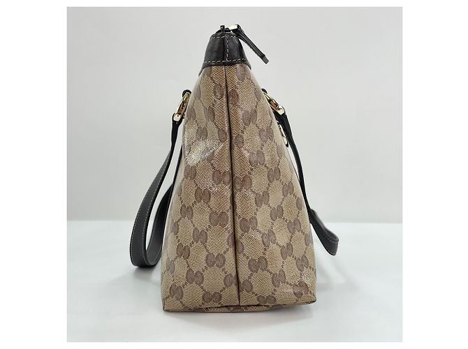 Borsa Tote Gucci GG Crystal Beige - vista 5