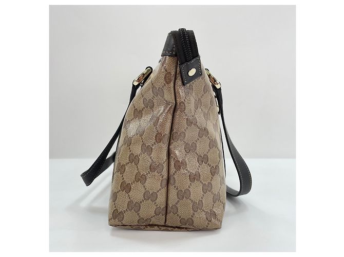 Borsa Tote Gucci GG Crystal Beige - vista 6