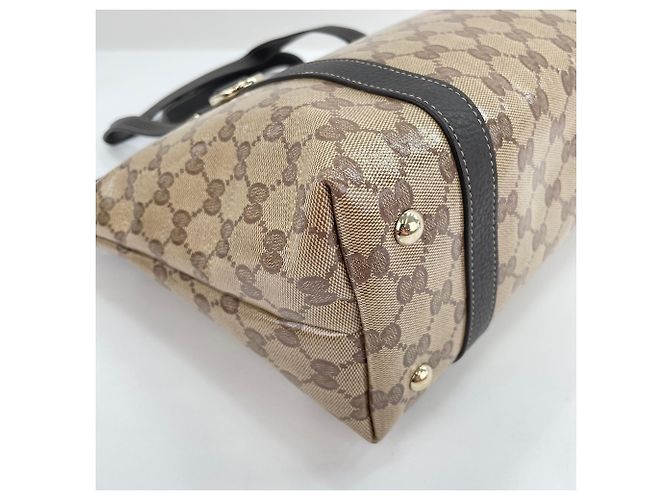 Borsa Tote Gucci GG Crystal Beige - vista 9