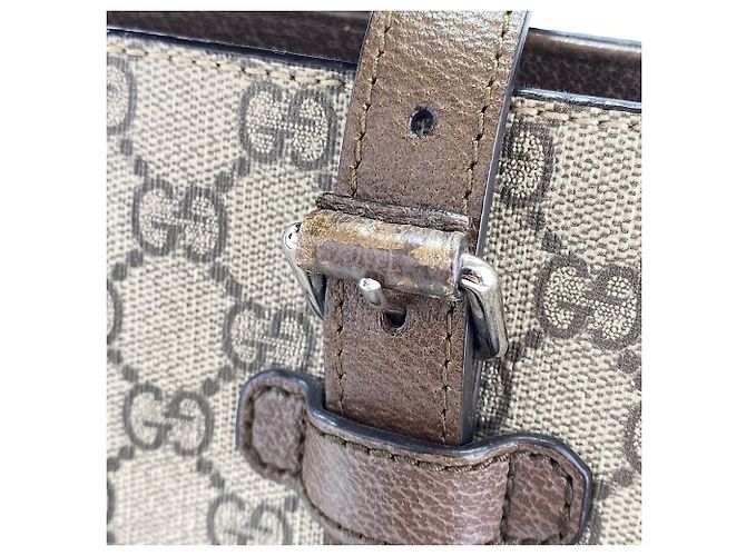 Sac cabas Gucci marron - vue 10