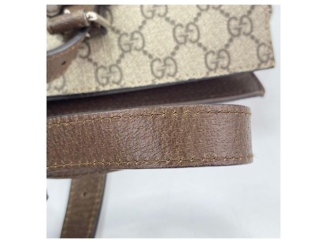Sac cabas Gucci marron - vue 12