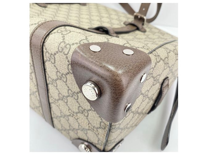 Sac cabas Gucci marron - vue 8