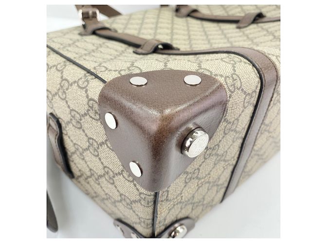 Sac cabas Gucci marron - vue 9