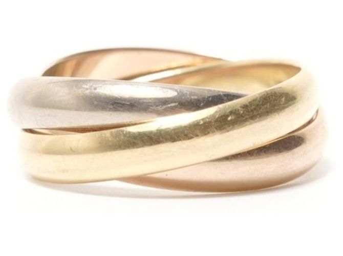 Anello Trinity Cartier in oro Au750 D'oro - vista 3