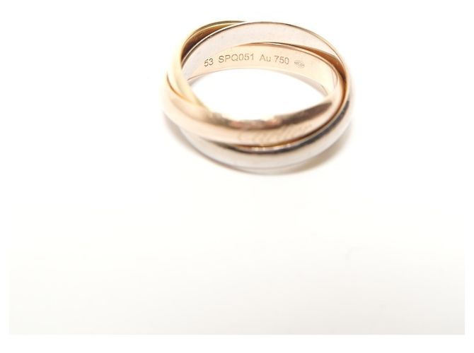 Anello Trinity Cartier in oro Au750 D'oro - vista 6